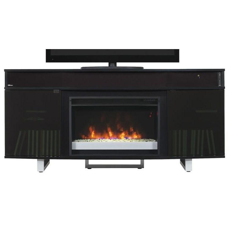 ClassicFlame Enterprise 26MMS9864NB03+26II042FGL 64" Fireplace Media